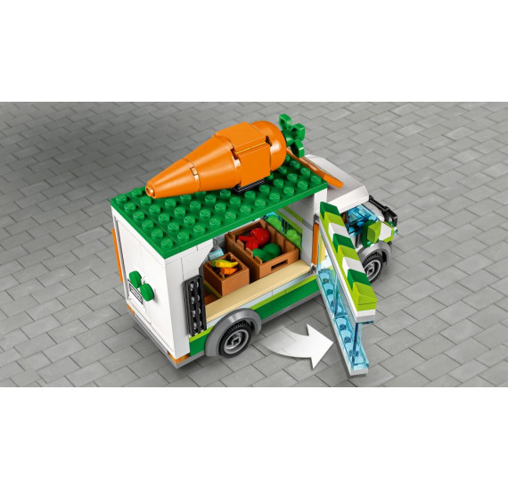 LEGO City 60345 Dodávka na farmářském trhu