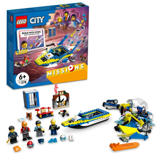 LEGO City 60355 Mise detektiva pobřežní stráže