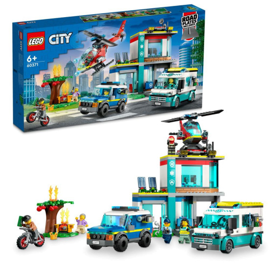 LEGO® City 60371 Zásahová centrála