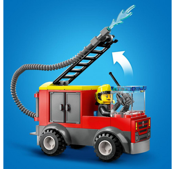 LEGO® City 60375 Hasičská stanice a auto hasičů