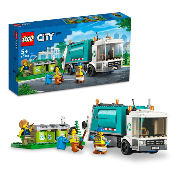 LEGO® City 60386 Popelářský vůz