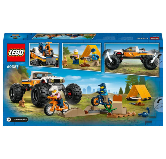 LEGO® City 60387 Dobrodružství s teréňákem 4x4