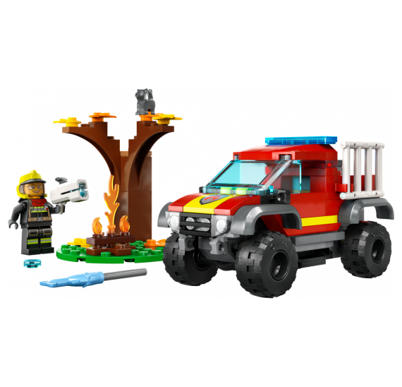 LEGO® City 60393 Hasičský tereňák 4x4