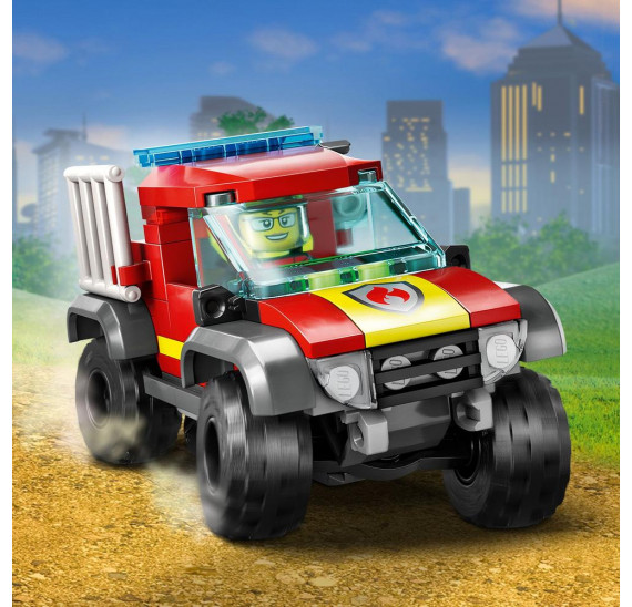 LEGO® City 60393 Hasičský tereňák 4x4