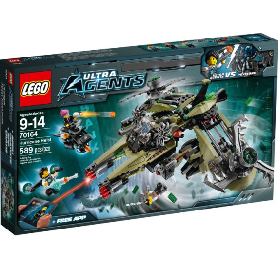 LEGO Ultra Agents 70164 - Úder Hurikánu obal