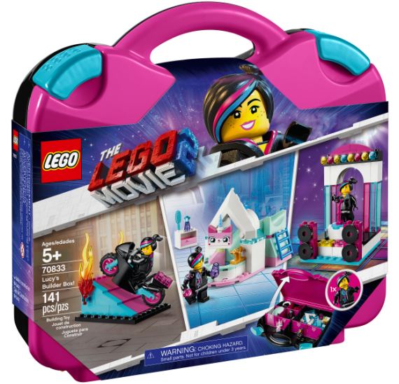 LEGO Movie 70833 Lucy a její box pro stavitele! - balení