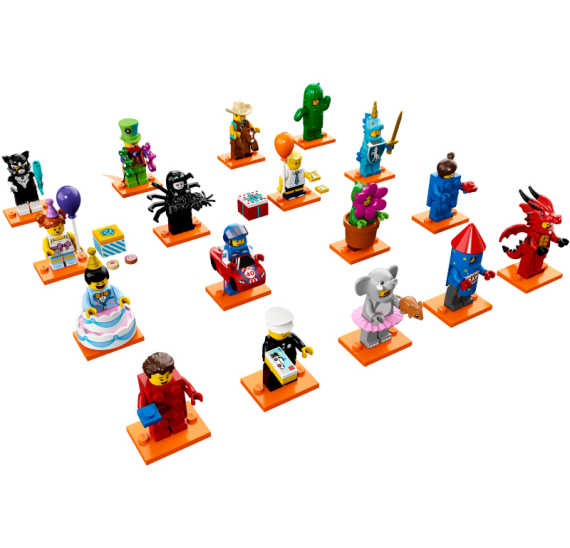 Lego 71021 Minifigurky 18. série - 3 - Kostým Modrá kostka