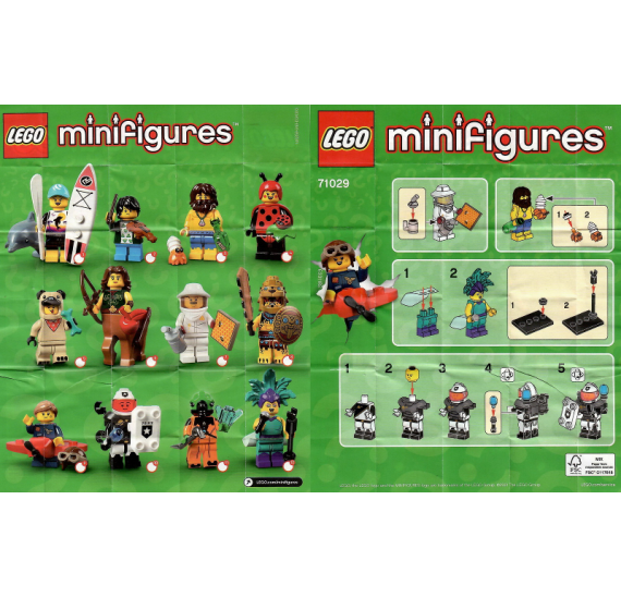 Lego 71029 Minifigurky 21. série - 01 - Surfař