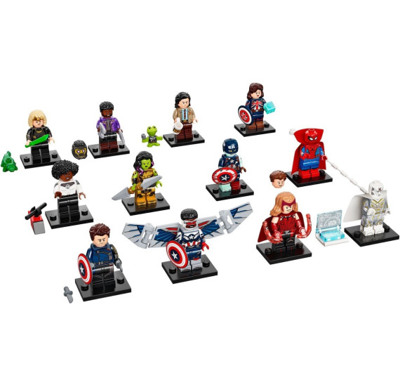 LEGO Minifigures 71031 Studio Marvel - 10 Kapitánka Carterová
