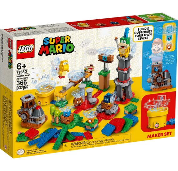 LEGO Super Mario 71380 Set pro tvůrce mistrovská dobrodružství