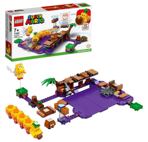 LEGO Super Mario 71383 Wiggler a jedovatá bažina rozšiřující set