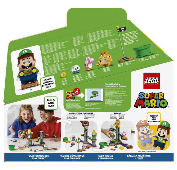 LEGO® Super Mario™ 71387 Dobrodružství s Luigim – startovací set