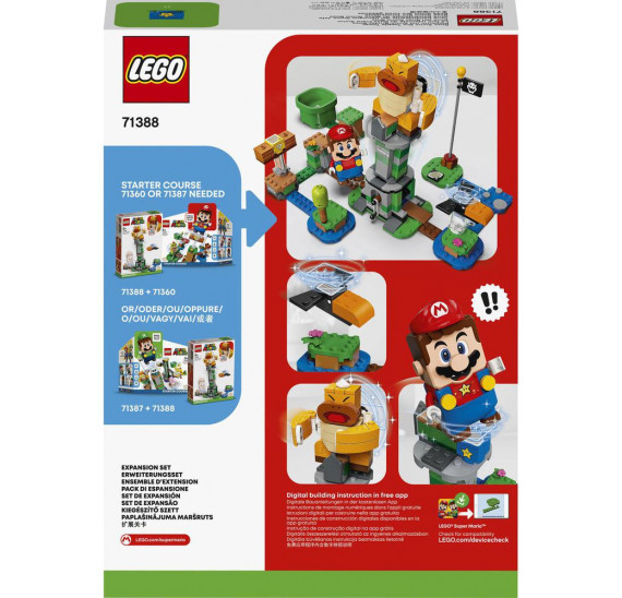 LEGO® Super Mario™ 71388 Boss Sumo Bro a padající věž – rozšiřující set