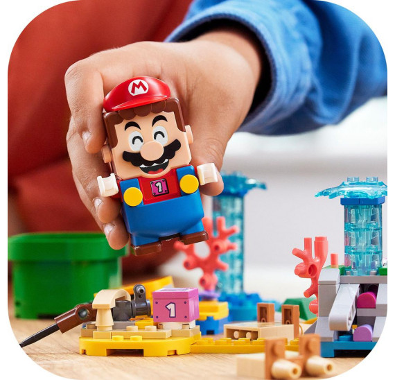 LEGO Super Mario 71398 Na pláži u Dorrie