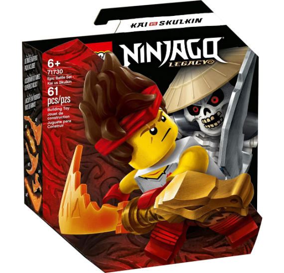 LEGO Ninjago 71730 Epický souboj Kai vs. Skulkin