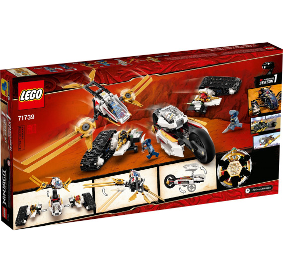 LEGO Ninjago 71739 Nadzvukový útočník