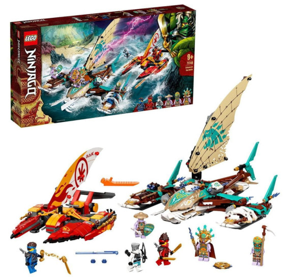 LEGO Ninjago 71748 Souboj katamaránů na moři