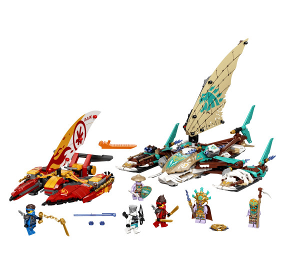 LEGO Ninjago 71748 Souboj katamaránů na moři