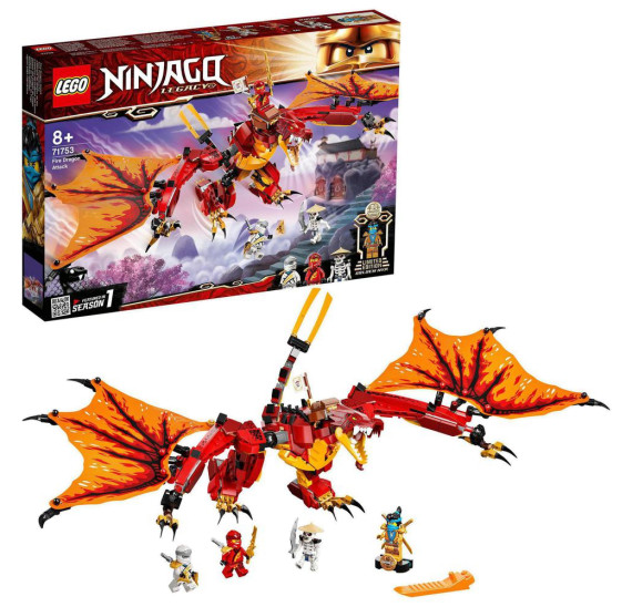 LEGO Ninjago 71753 Útok ohnivého draka