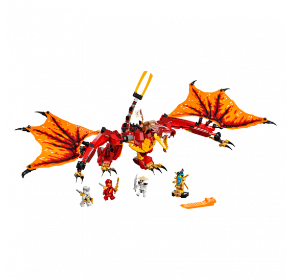 LEGO Ninjago 71753 Útok ohnivého draka