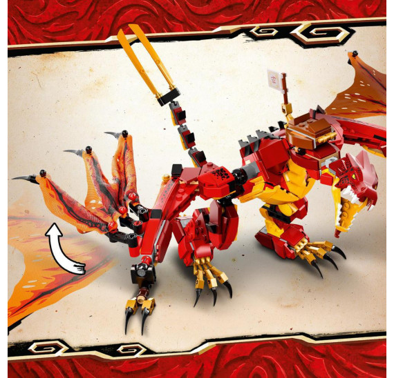 LEGO Ninjago 71753 Útok ohnivého draka