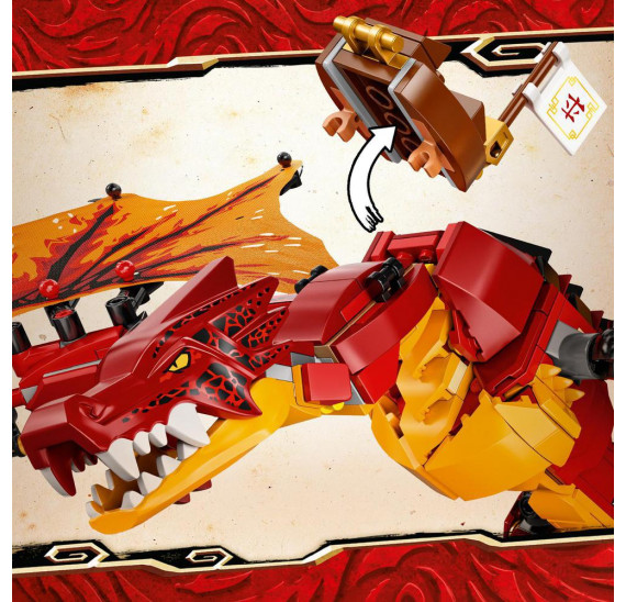 LEGO Ninjago 71753 Útok ohnivého draka