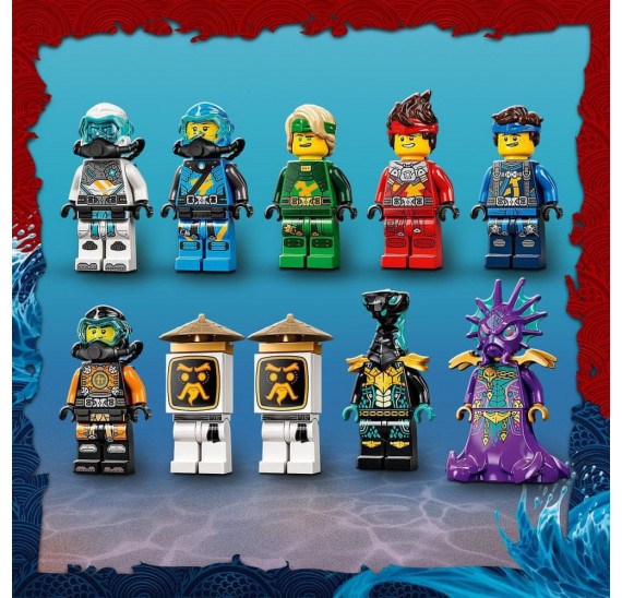 Lego Ninjago 71756 Odměna na vlnách