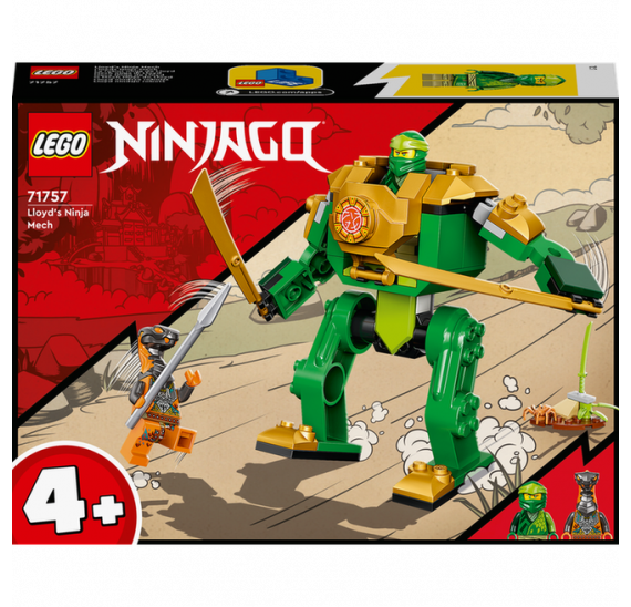 LEGO NINJAGO 71757 Lloydův nindžovský robot