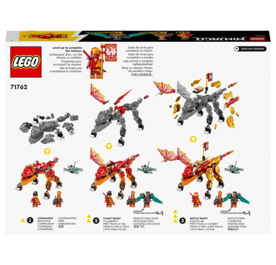 LEGO NINJAGO 71762 Kaiův ohnivý drak