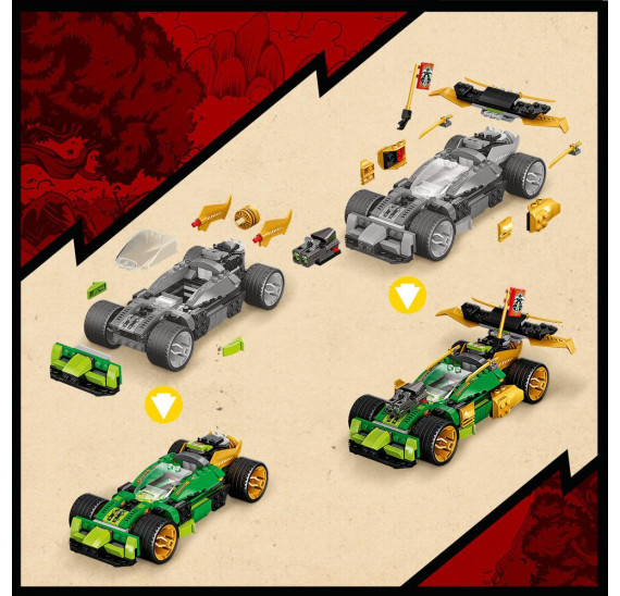 LEGO NINJAGO 71763 Lloydův závoďák