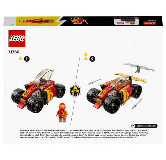 LEGO® NINJAGO® 71780 Kaiův nindža závoďák EVO