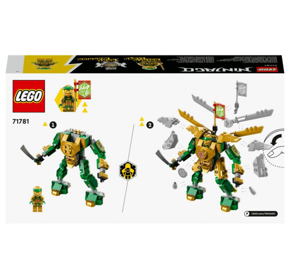 LEGO® NINJAGO® 71781 Lloyd a bitva robotů EVO