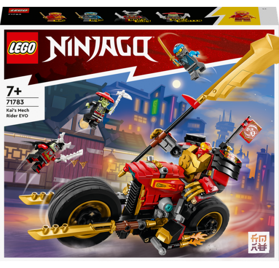 	 LEGO® NINJAGO® 71783 Kaiova robomotorka EVO