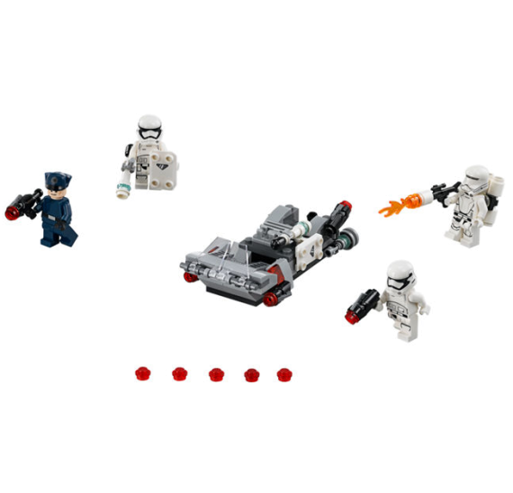Lego Star Wars 75166 Transportní speeder Prvního řádu - detail