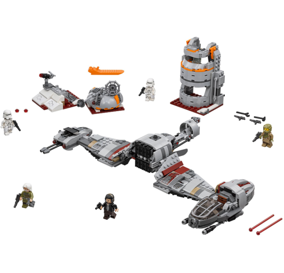 Lego Star Wars 75202 Obrana planety Crait - detail 