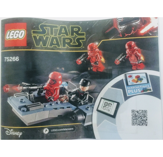 LEGO STAR WARS 75266 Bitevní balíček sithských jednotek