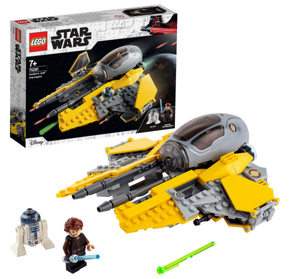 LEGO STAR WARS 75281 Anakinova jediská stíhačka