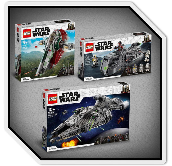 LEGO® Star Wars™ 75312 Boba Fett a jeho kosmická loď