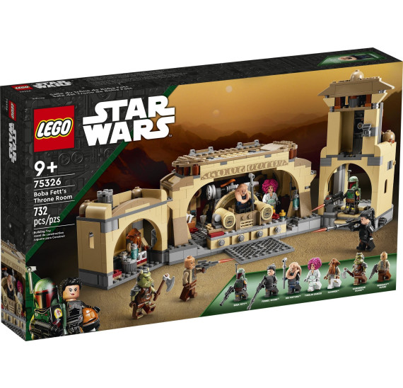 LEGO Star Wars 75326 Boba Fett Trůnní sál