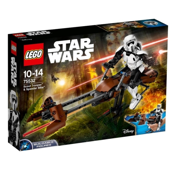 Lego Star Wars 75532 Průzkumný voják a speederová motorka - balení 
