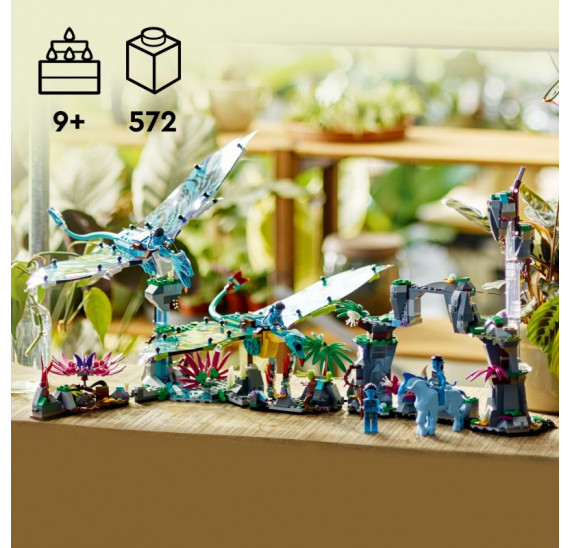 LEGO Avatar 75572 Jake a Neytiri: První let na banshee