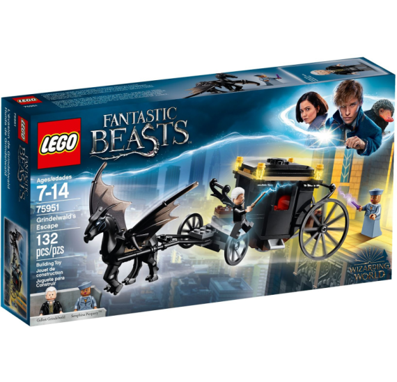 LEGO Harry Potter 75951 Grindelwaldův útěk - celé balení