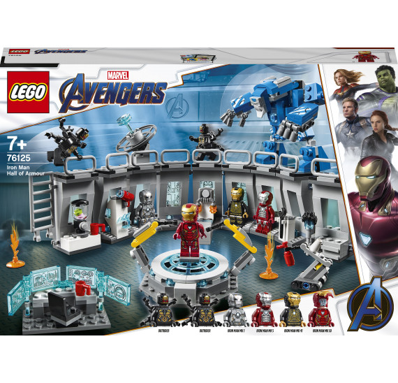 LEGO Super Heroes 76125 Iron Man a jeho obleky