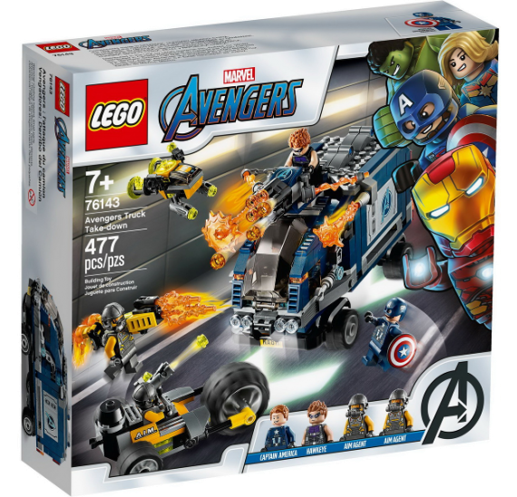 LEGO Super Heroes 76143 Avengers: Boj o náklaďák