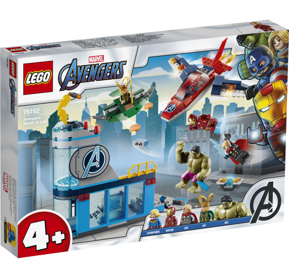 LEGO Super Heroes 76152 Avengers – Lokiho hněv