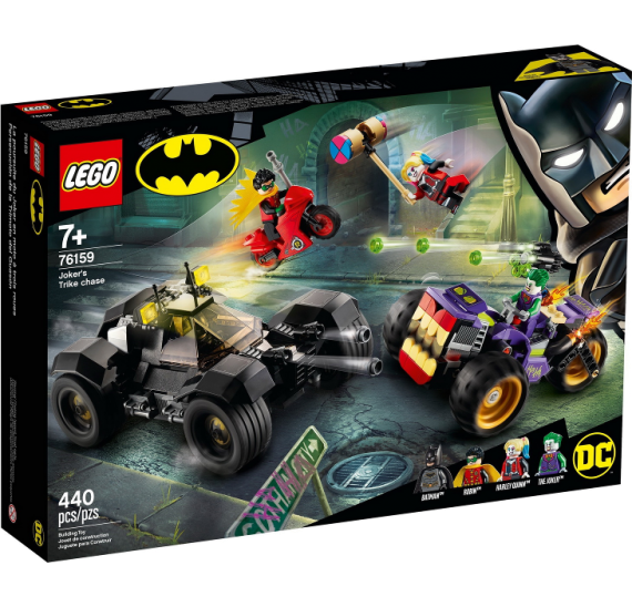 LEGO Super Heroes 76159 Pronásledování Jokera na tříkolce