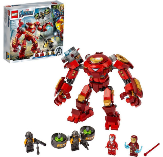 LEGO SUPER HEROES 76164 Iron Man Hulkbuster proti agentovi A.I.M.