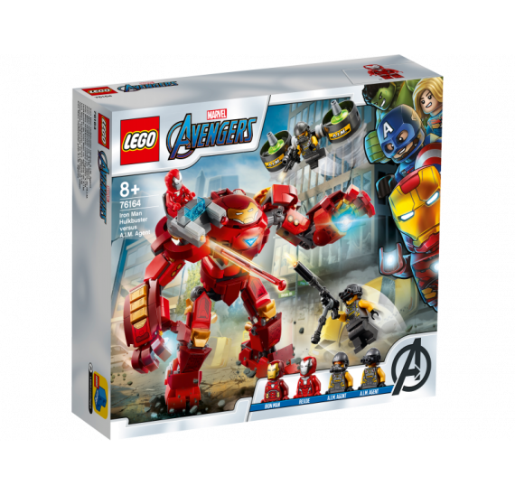 LEGO SUPER HEROES 76164 Iron Man Hulkbuster proti agentovi A.I.M.