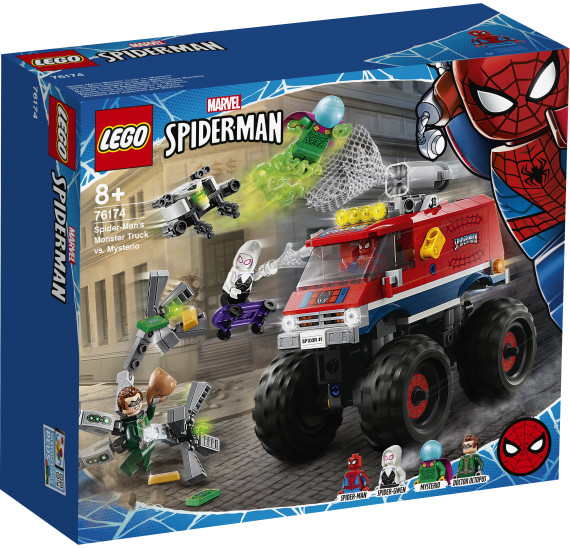Lego Super Heroes 76174 SpiderMan v monster trucku vs. Mysterio