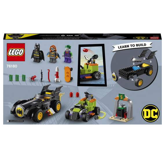 LEGO® Super Heroes 76180 Batman™ vs. Joker™: Honička v Batmobilu